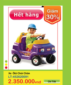 khuyến mãi little tikes chương trình Rồng Vàng