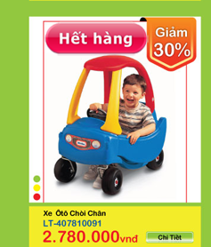 khuyến mãi little tikes chương trình Rồng Vàng