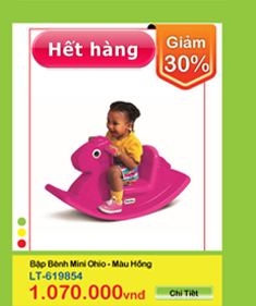 khuyến mãi little tikes chương trình Rồng Vàng